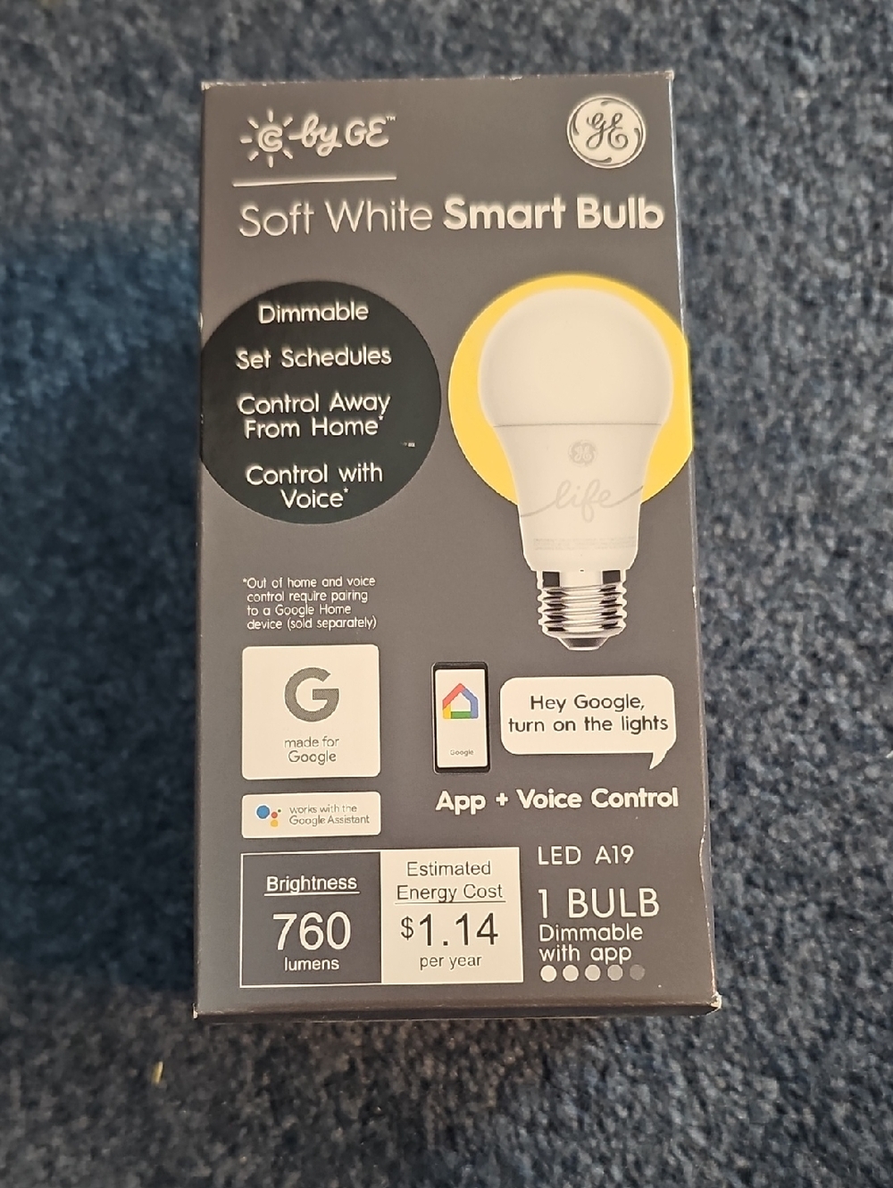 C by Soft White Smart Bulb - White
